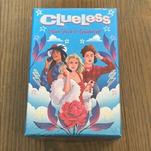 Clueless Tarot Deck & Guidebook - Blue